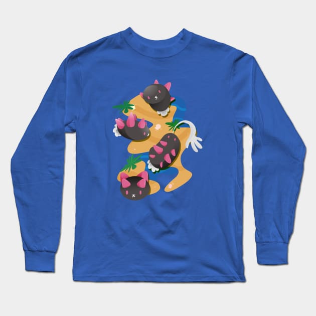 Sea Cucumber Long Sleeve T-Shirt by Ilona